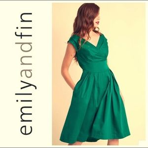 Emily & Fin Modcloth Keener Postures Dress BNWT